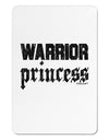 Warrior Princess Script Aluminum Magnet-TooLoud-White-Davson Sales