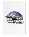 Change In The World Gandhi Aluminum Magnet-TooLoud-White-Davson Sales