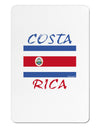 Costa Rica Flag Aluminum Magnet-TooLoud-White-Davson Sales