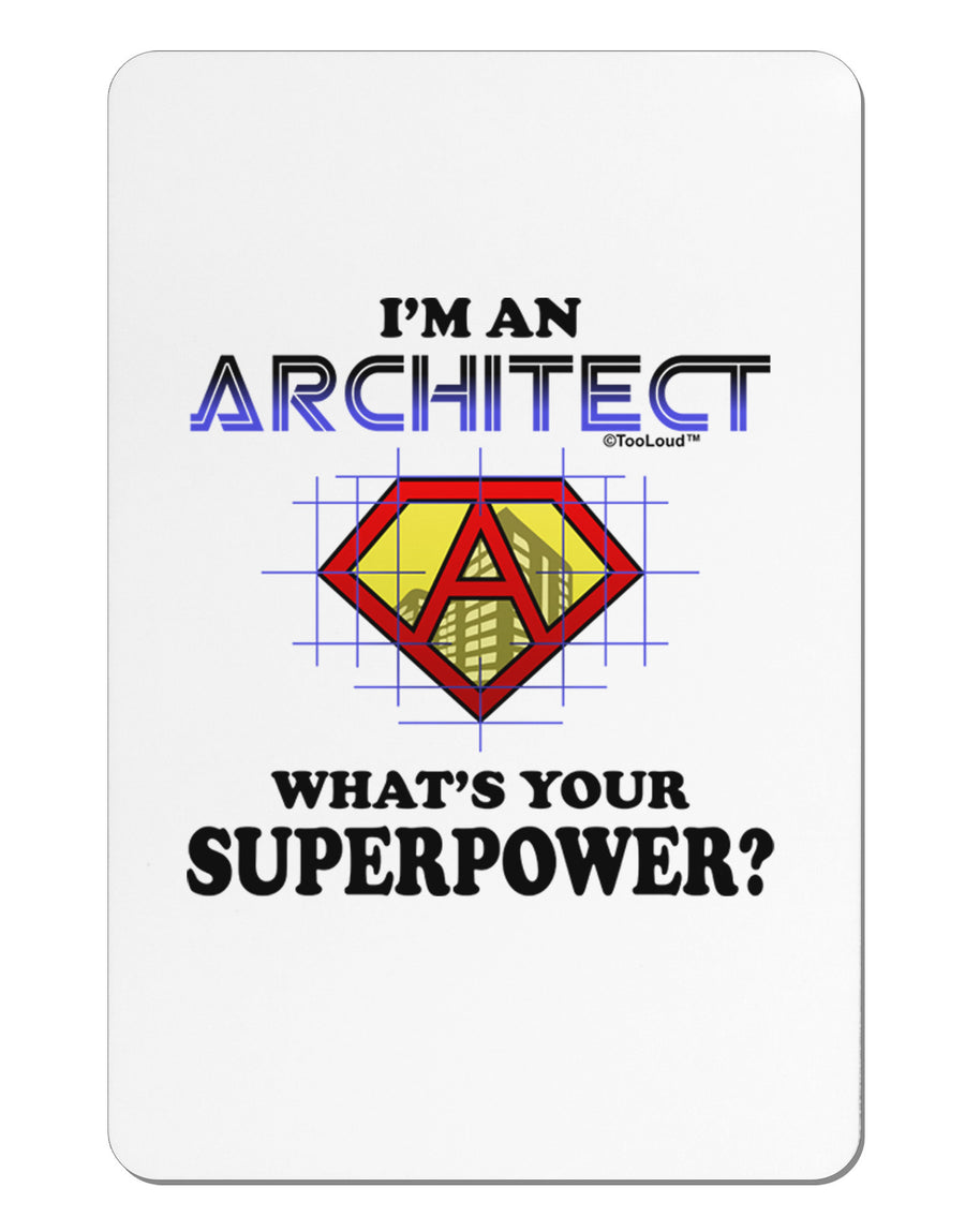 Architect - Superpower Aluminum Magnet-TooLoud-White-Davson Sales