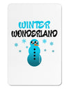 Winter Wonderland Snowman Aluminum Magnet-TooLoud-White-Davson Sales