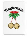 Jingle Balls with Text Aluminum Magnet-TooLoud-White-Davson Sales