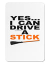 Drive Stick Orange Aluminum Magnet-TooLoud-White-Davson Sales