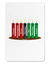 Kwanzaa Candles 7 Principles Aluminum Magnet-TooLoud-White-Davson Sales