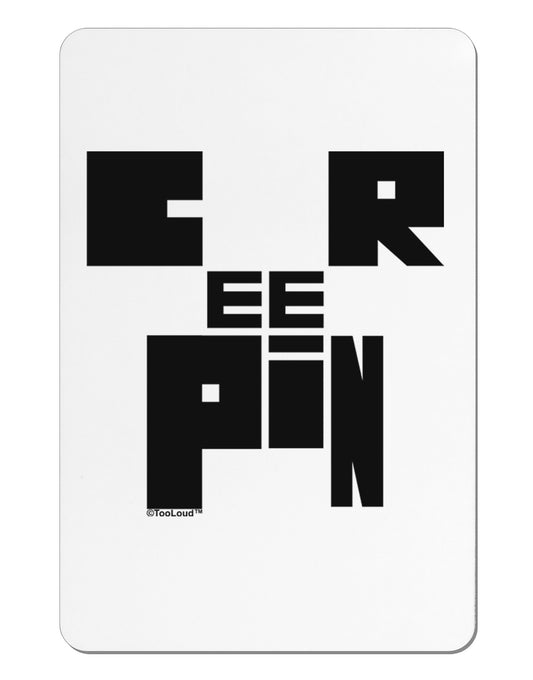Creepin Aluminum Magnet-TooLoud-White-Davson Sales
