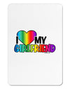 I Heart My Girlfriend - Rainbow Aluminum Magnet-TooLoud-White-Davson Sales