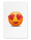 Heart Eye Emoji Aluminum Magnet-TooLoud-White-Davson Sales