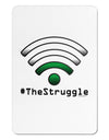 The Struggle - Low Wifi Aluminum Magnet-TooLoud-White-Davson Sales