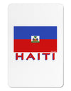 Haiti Flag Aluminum Magnet-TooLoud-White-Davson Sales