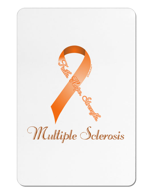 MS - Faith Hope Strength Aluminum Magnet-TooLoud-White-Davson Sales