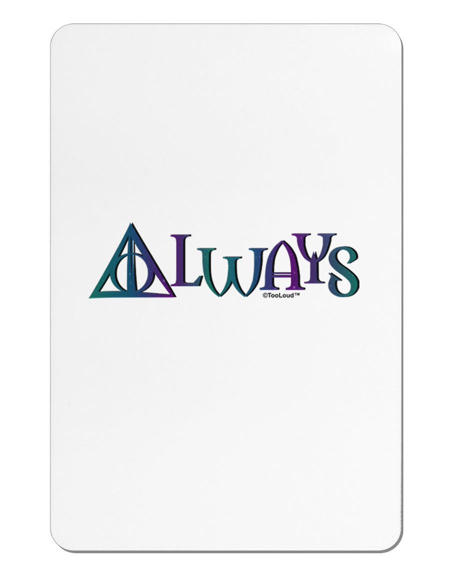 Always Magic Symbol Aluminum Magnet by TooLoud-TooLoud-White-Davson Sales