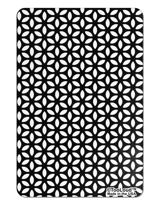 Tetra Circle Tesseract Aluminum Magnet All Over Print-TooLoud-White-Davson Sales