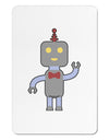 Cute Robot Male Aluminum Magnet by TooLoud-TooLoud-White-Davson Sales