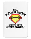 Personal Trainer - Superpower Aluminum Magnet-TooLoud-White-Davson Sales