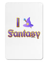 I Love Fantasy Aluminum Magnet-TooLoud-White-Davson Sales