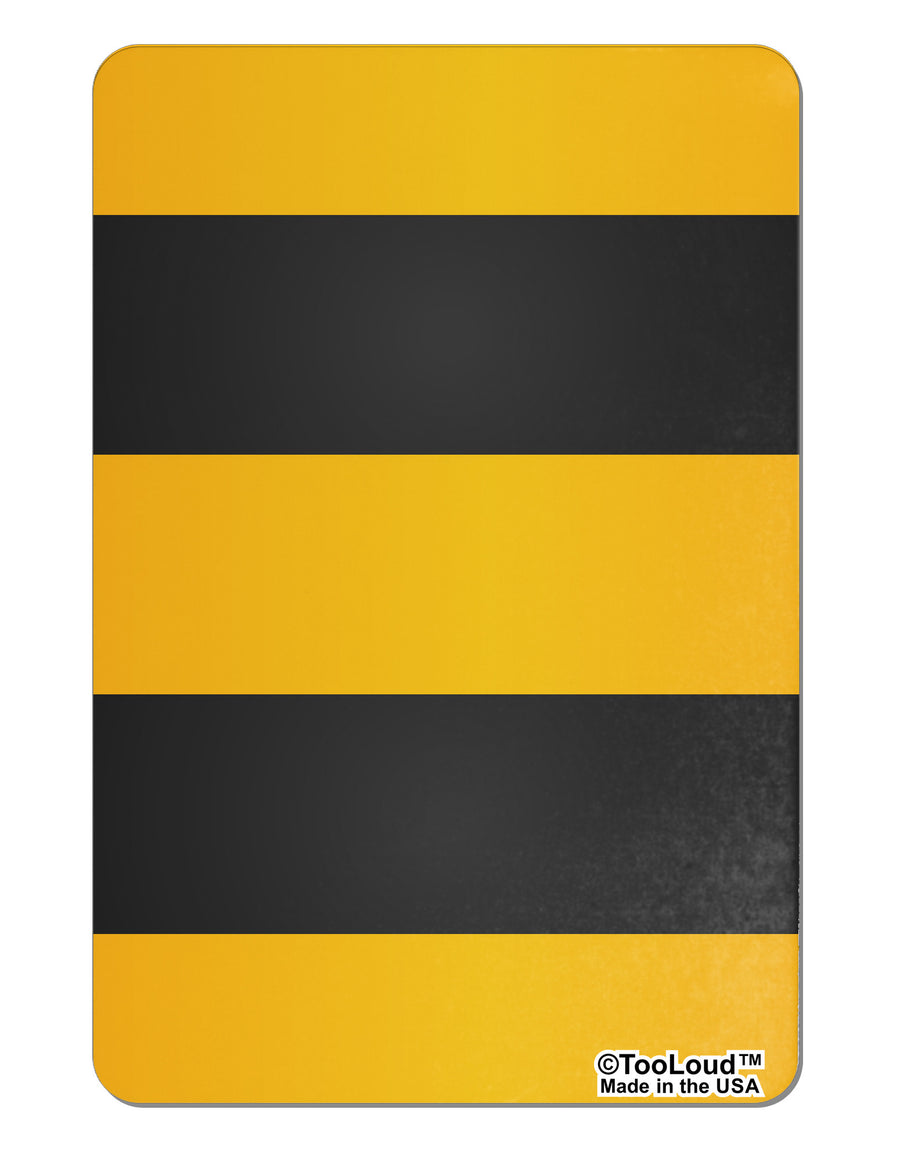 Bee Stripe Costume Aluminum Magnet All Over Print-TooLoud-White-Davson Sales