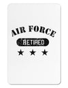 Retired Air Force Aluminum Magnet by TooLoud-TooLoud-White-Davson Sales