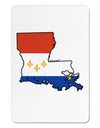 New Orleans Louisiana Flag Aluminum Magnet-TooLoud-White-Davson Sales