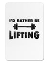 I'd Rather Be Lifting Aluminum Magnet-TooLoud-White-Davson Sales