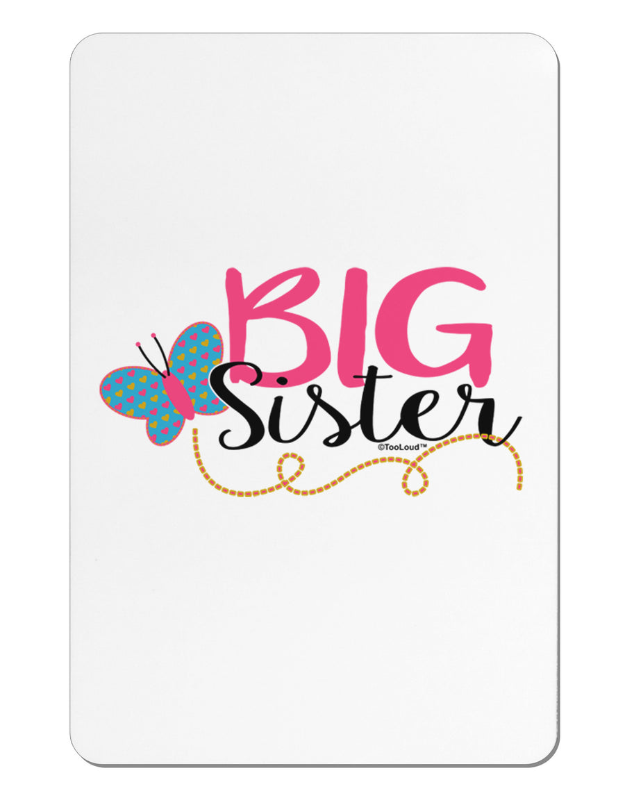 Big Sister Aluminum Magnet-TooLoud-White-Davson Sales