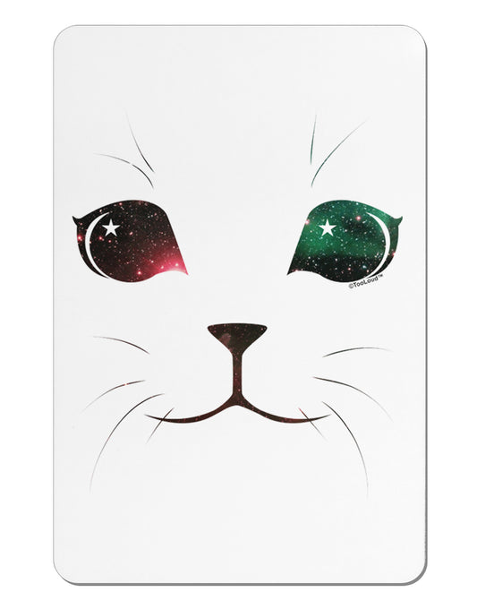 Adorable Space Cat Aluminum Magnet by TooLoud-TooLoud-White-Davson Sales