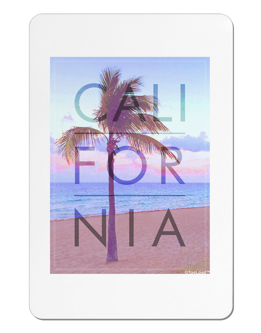 California Beach Filter Aluminum Magnet-TooLoud-White-Davson Sales