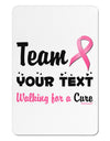 Personalized Team -Name- Breast Cancer Walk - Walking for a Cure Aluminum Magnet-TooLoud-White-Davson Sales