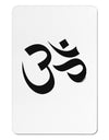 Om Symbol Aluminum Magnet-TooLoud-White-Davson Sales