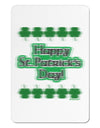 Seeing Double St. Patrick's Day Aluminum Magnet-TooLoud-White-Davson Sales