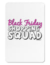 Black Friday Shopping Squad Aluminum Magnet-TooLoud-White-Davson Sales