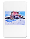 Victor Mines Colorado Watercolor Aluminum Magnet-TooLoud-White-Davson Sales