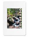 Rockies River with Text Aluminum Magnet-TooLoud-White-Davson Sales