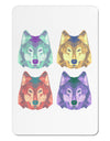 Geometric Wolf Head Pop Art Aluminum Magnet by TooLoud-TooLoud-White-Davson Sales