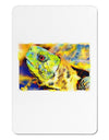 Menacing Turtle Watercolor Aluminum Magnet-TooLoud-White-Davson Sales