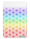 Chakra Flower of Life on White Aluminum Magnet All Over Print-TooLoud-White-Davson Sales