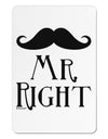 - Mr Right Aluminum Magnet-TooLoud-White-Davson Sales