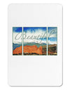 CO Beautiful View Text Aluminum Magnet-TooLoud-White-Davson Sales