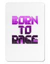 Born To Rage Purple Aluminum Magnet-TooLoud-White-Davson Sales