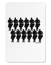 Twelve Drummers Drumming Aluminum Magnet-TooLoud-White-Davson Sales