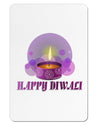 Happy Diwali Purple Candle Aluminum Magnet by TooLoud-TooLoud-White-Davson Sales