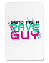 Send Me A Rave Guy Aluminum Magnet-TooLoud-White-Davson Sales