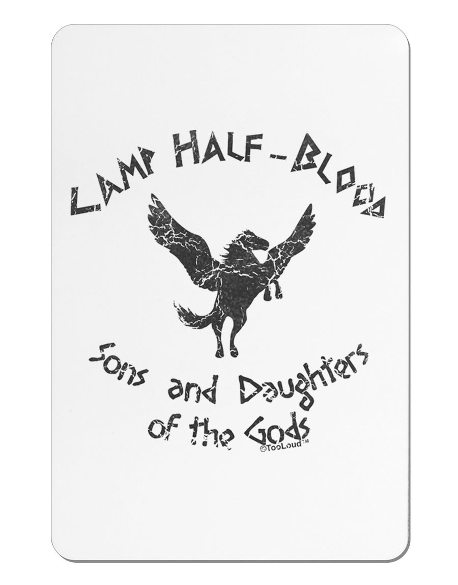 Camp Half-Blood Sons and Daughters Aluminum Magnet-TooLoud-White-Davson Sales