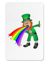 Puking Rainbow Leprechaun Aluminum Magnet-TooLoud-White-Davson Sales