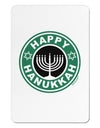 Happy Hanukkah Latte Logo Aluminum Magnet-TooLoud-White-Davson Sales