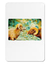 Two Bighorn Rams Watercolor Aluminum Magnet-TooLoud-White-Davson Sales