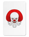 Scary Clown Watercolor Aluminum Magnet-TooLoud-White-Davson Sales