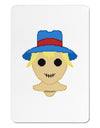 Cute Pixel Scarecrow Aluminum Magnet-TooLoud-White-Davson Sales