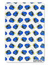 Blue Tang Fish AOP Aluminum Magnet All Over Print-TooLoud-White-Davson Sales