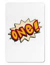 Onomatopoeia One Birthday Aluminum Magnet by TooLoud-TooLoud-White-Davson Sales