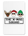 The X-mas Squad Text Aluminum Magnet-TooLoud-White-Davson Sales